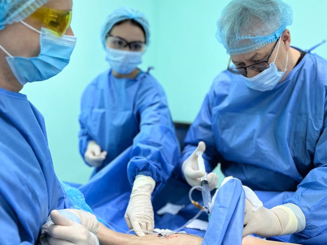 ANESTHESIA IN MODERN PHLEBOLOGY